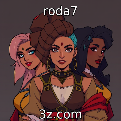 roda7 : Aumento da diversidade nos personagens de jogos